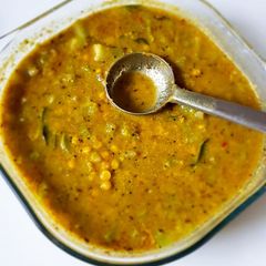 A picture of Chayote Chana dal Pepper Kootu.
