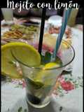 Mojito con limón