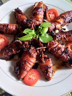 Foto resep Cumi bakar jahe pedas