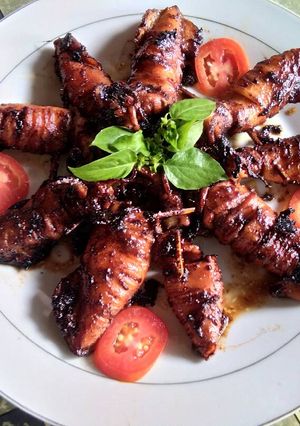 Foto resep Cumi bakar jahe pedas