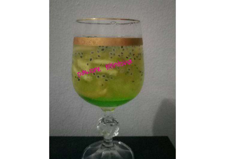 Cara termudah untuk Campuran Makan di DimeEs blewah selasih #BikinRamadanBerkesan 