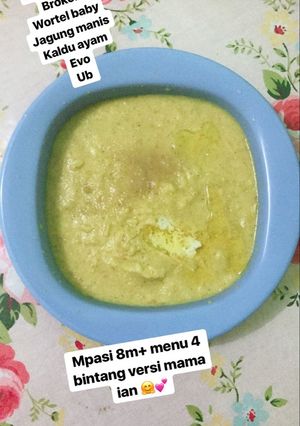 Foto resep Mpasi 8m+ menu 4 bintang (salmon)