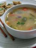 Chicken soup with dumpling