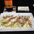 Ensalada de endivia con queso gorgonzola y nueces