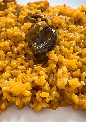 Una foto de Arroz dospés