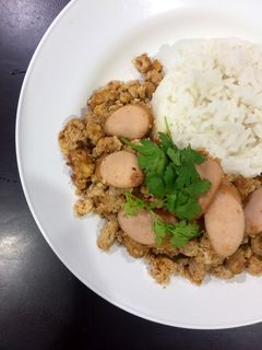 รูปของ ลาบหมูไข่ข้น (หม้อทอดไร้น้ำมัน)