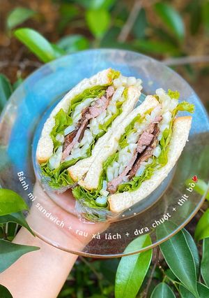Hình của món Bánh mì sandwich eatclean🍞.