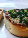 Tuétano en tostada