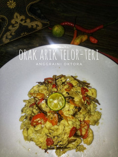 Foto resep Orak Arik Telor-teri #Selasabisa