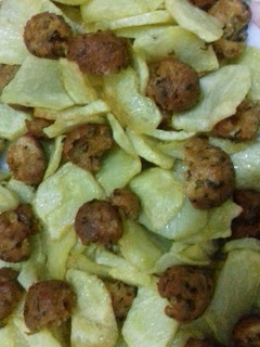 صورة لوصفة فريت بالكفتة