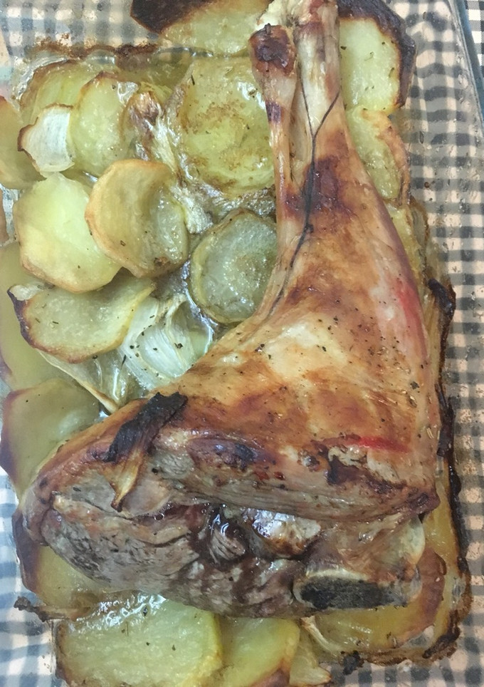 Una foto de Pierna de cordero