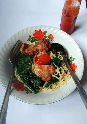 Foto resep Mie ayam simple