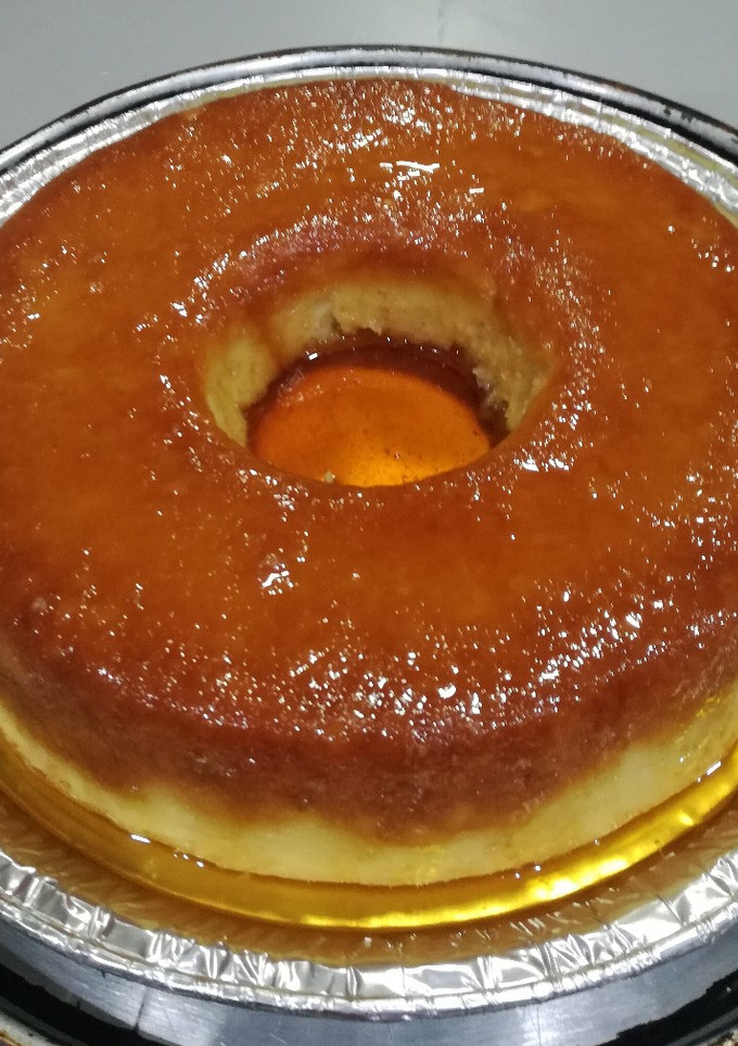 Una foto de Budín de pan 😋