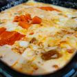 Mango Malai Cream cake (Modernist kunafeh)