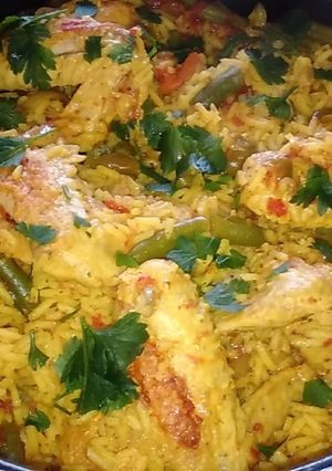 Foto principal de Arroz con alitas de pollo
