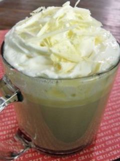 Una foto de Frappé de chocolate blanco🍨