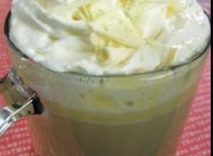 Una foto de Frappé de chocolate blanco🍨