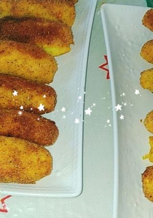 صورة لوصفة كروكات محشوة بجبن