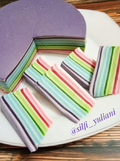 Foto resep Kue lapis pelangi #pr_lapistradisional