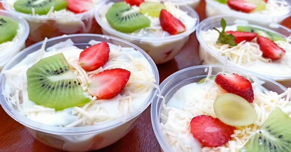 Resep Salad Buah premium oleh ifo fauziah Cookpad