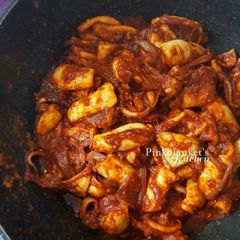 A picture of Squid Sambal.