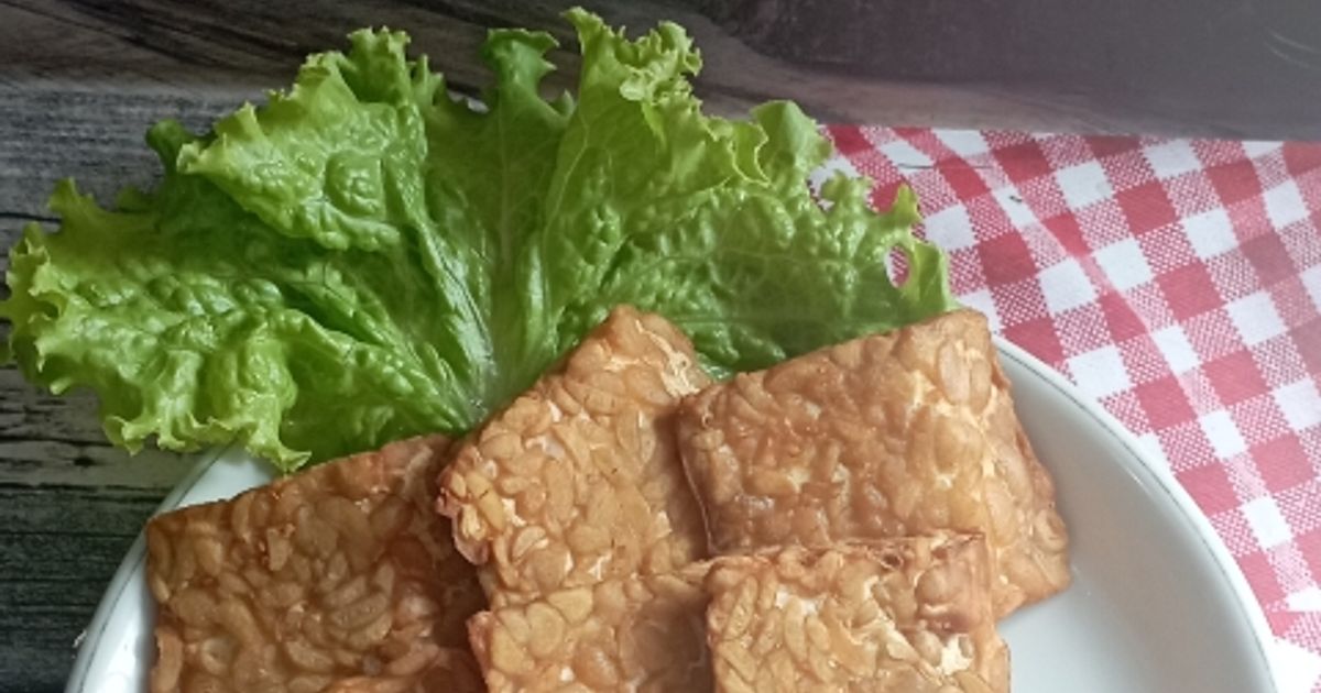 Sambal Lemon dan Tempe Goreng