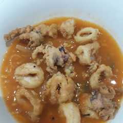 รูปของ Cumi tepung pedas manis