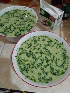 Foto resep Sayur Santan Daun Pepaya Jepang