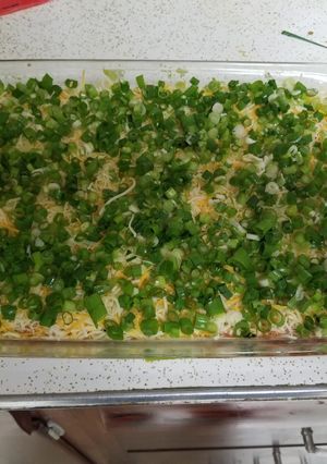 A picture of Taco Dip.