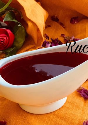 A picture of Rose sharbat.