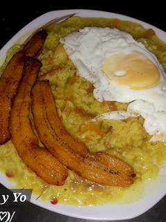 Una foto de Majadito Batido de "Charque" de peceto
