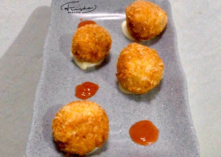 🍘 Bitter Ballen Kentang Keju Lumer by #Fmemasak 🍘