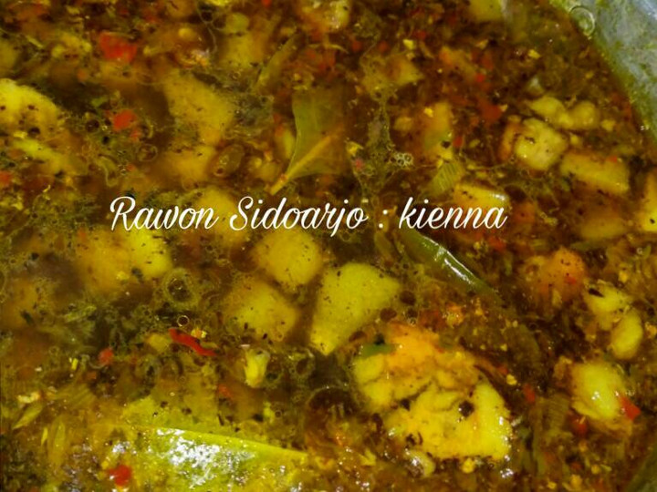 Resep Rawon sidoarjo bumbu pepek Anti Gagal