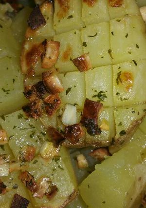 Una foto de Patatas Asadas😋🍽