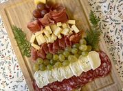 Una foto de queso jamón