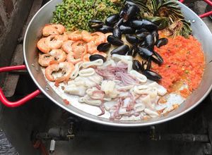 Una foto de Zarzuela de mariscos