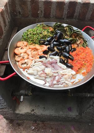 Una foto de Zarzuela de mariscos