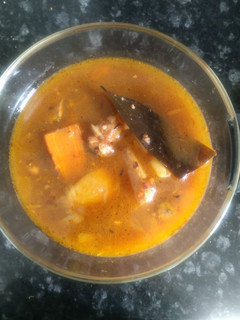 A picture of Chicken stew.