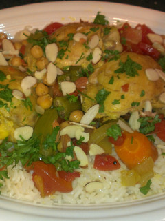 A picture of Moroccan Chicken Stew.