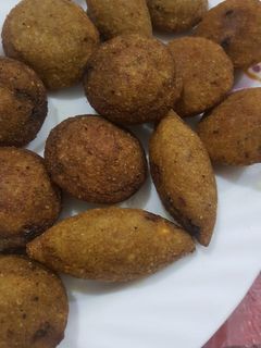 صورة لوصفة كبة البرغل المقلية 💞