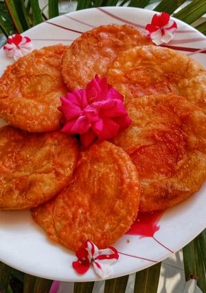 A picture of Mithai puri.