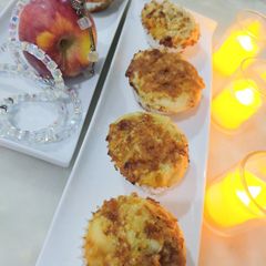 A picture of Apple crumble muffins kid's favourite.