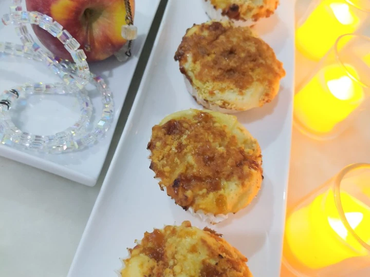 Easy Steps to Make Apple crumble muffins kid&amp;#39;s favourite which So Delicious