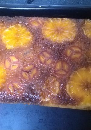Una foto de Torta de yogurt y frutas