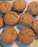 Narancsos étcsokis muffin