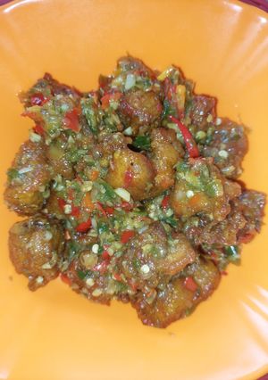 Foto resep Ayam Karage Chili Padi