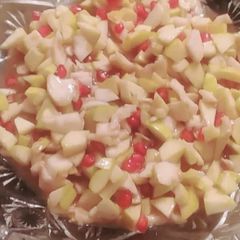 A picture of Mix fruit chaat.