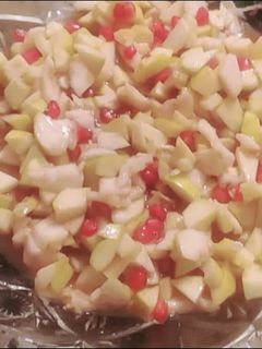 A picture of Mix fruit chaat.