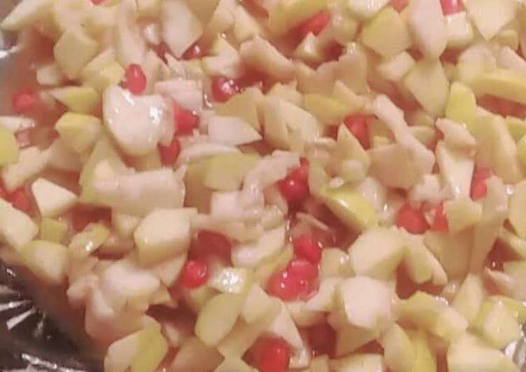 Step-by-Step Guide to Make Homemade Mix fruit chaat