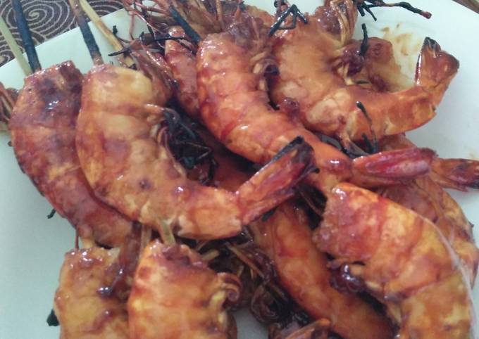 Udang bakar madu